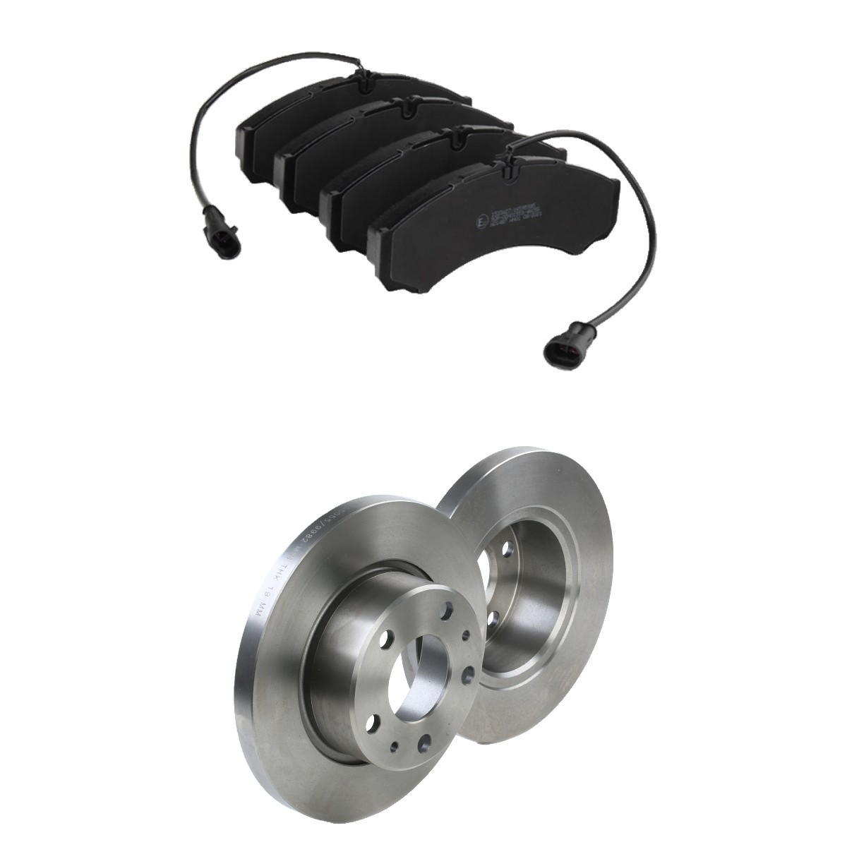 RIDEX Brake discs and pads set Article number: 3405B1921 cheaply