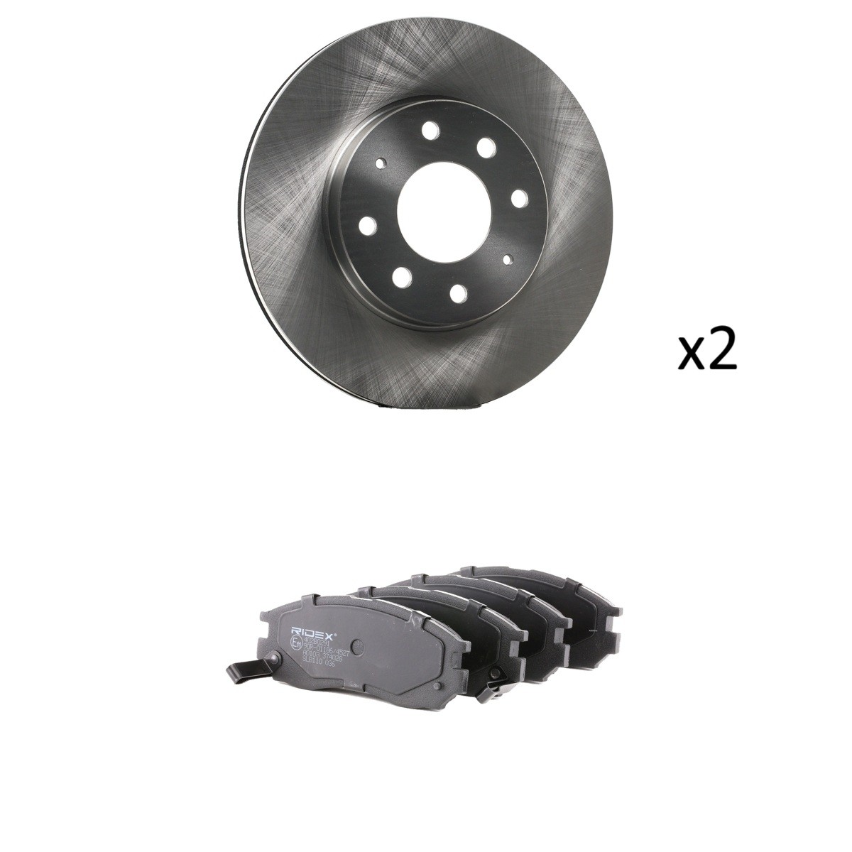 RIDEX Brake discs and pads set Article number: 3405B1989 cheaply
