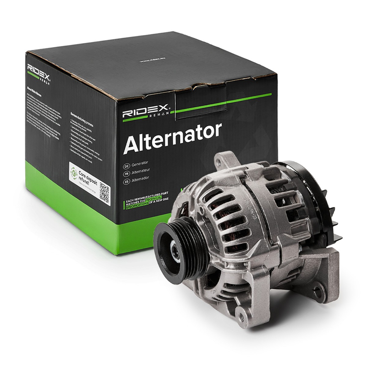 RIDEX REMAN Generator Varenummer: 4G1863R billige