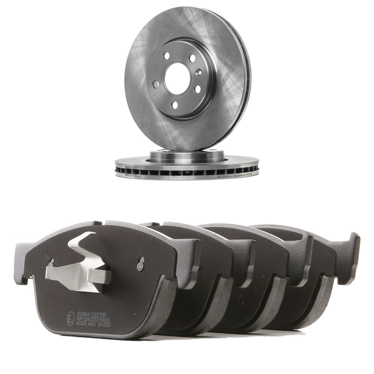RIDEX Brake discs and pads set Article number: 3405B2053 cheaply