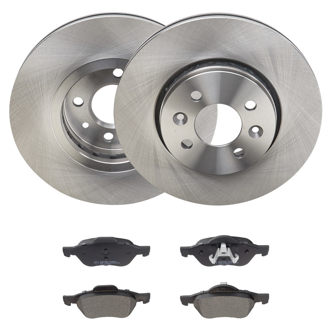 RIDEX Brake discs and pads set Article number: 3405B2058 cheaply