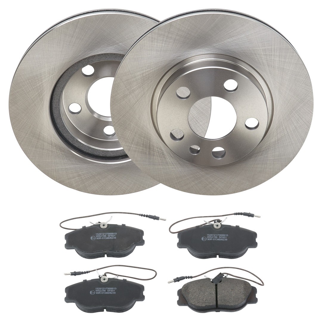 RIDEX Brake discs and pads set Article number: 3405B2078 cheaply