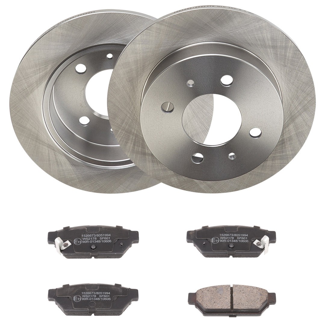 RIDEX Brake discs and pads set Article number: 3405B2148 cheaply