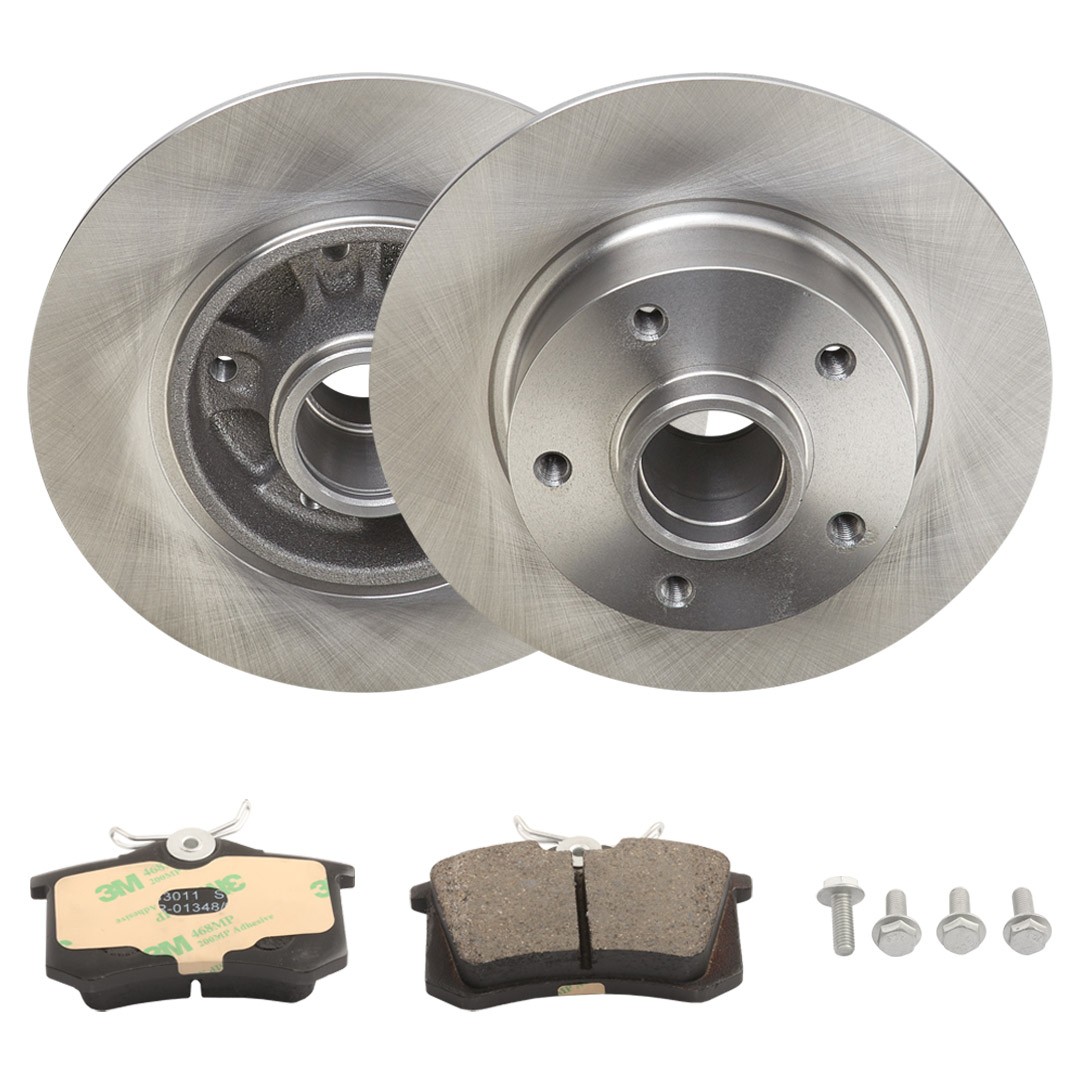 RIDEX Brake discs and pads set Article number: 3405B2150 cheaply