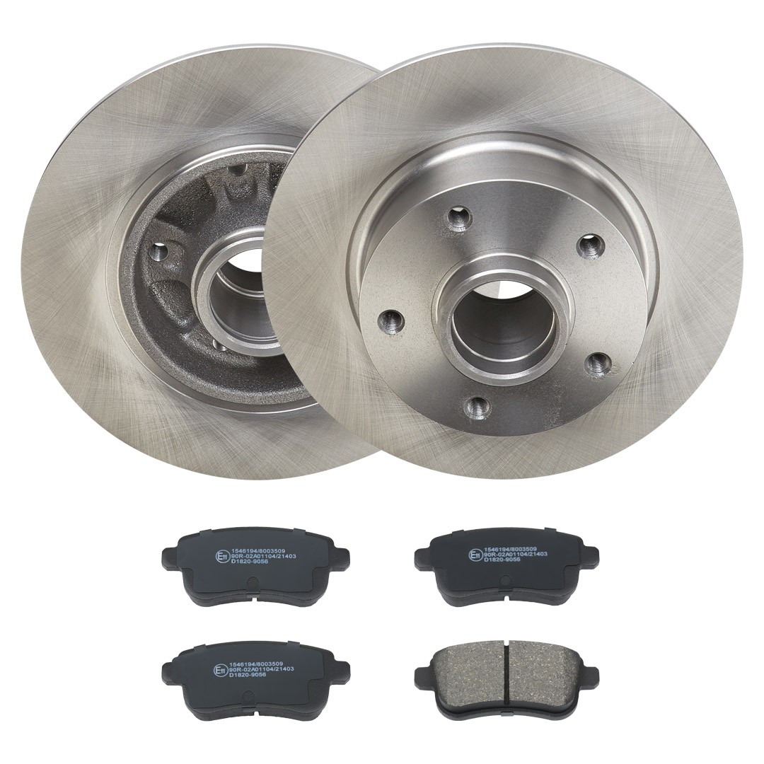RIDEX Brake discs and pads set Article number: 3405B2153 cheaply