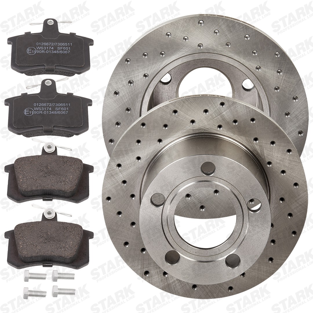 STARK Brake discs and pads set Article number: SKBK-10992157 cheaply