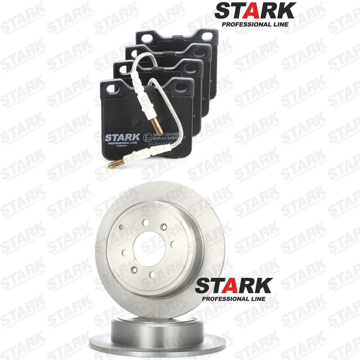 STARK Brake discs and pads set Article number: SKBK-10992168 cheaply