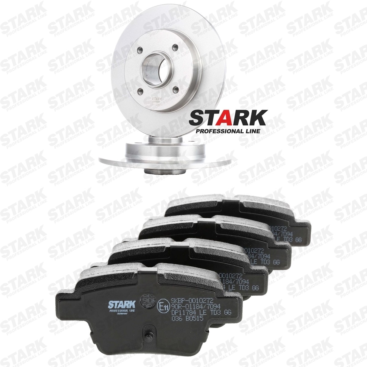STARK Brake discs and pads set Article number: SKBK-10992183 cheaply