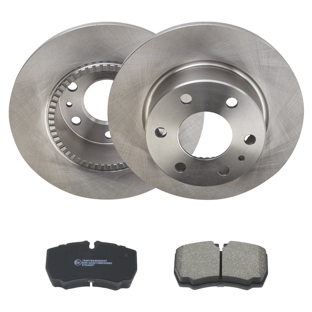 RIDEX Brake discs and pads set Article number: 3405B2187 cheaply