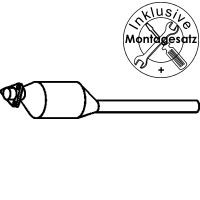 OBERLAND 868 400 Ombygningskatalysator PASSAT 1.9 TD 75 HK Diesel 1997