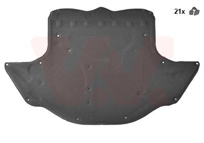 VAN WEZEL Silencing Material, engine bay Article number: 3041460 cheaply