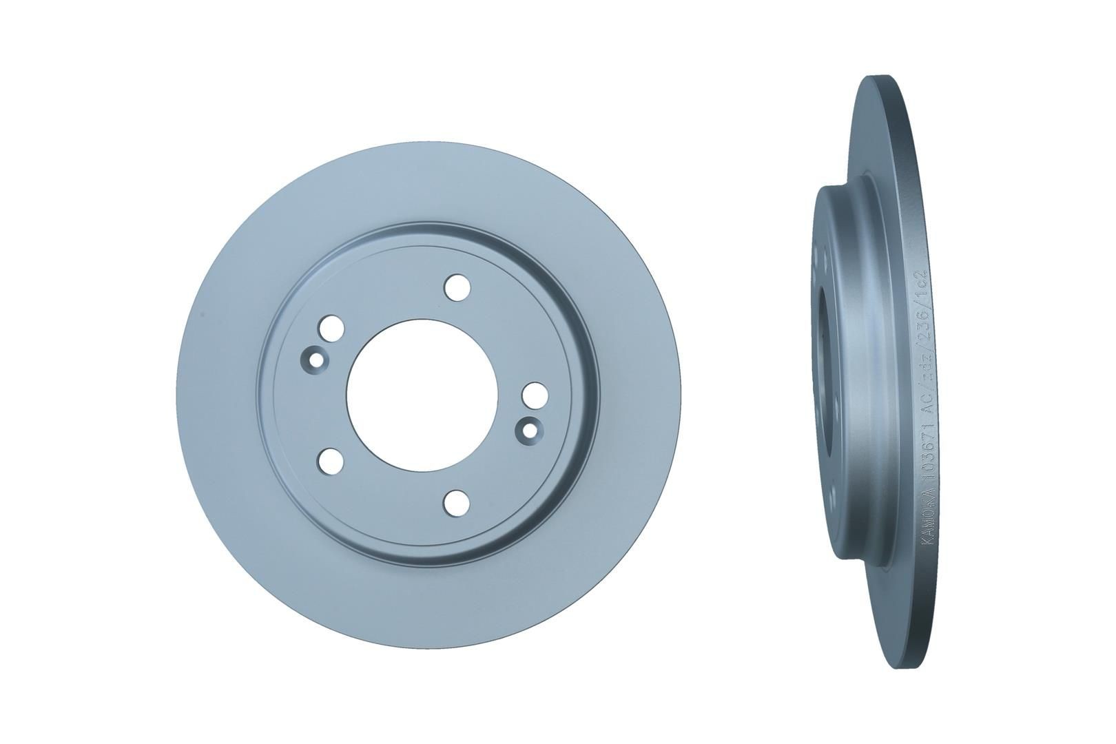 KAMOKA Brake disc Article number: 103671 cheaply