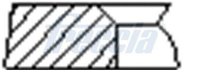 FRECCIA Piston Ring Kit Article number: FR10-901600 cheaply