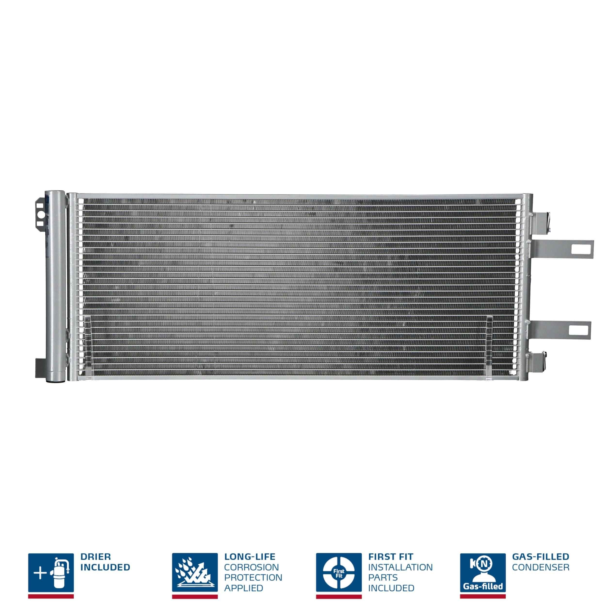 NISSENS Air conditioning condenser Article number: 94986 cheaply