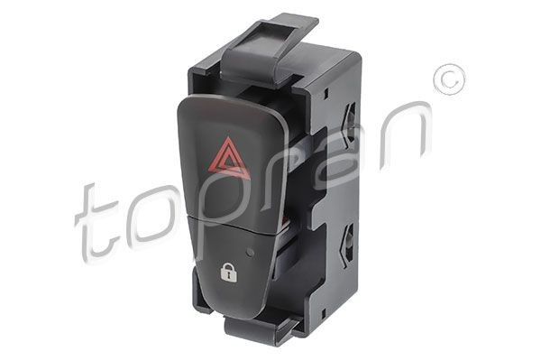 TOPRAN 702 621 Hazard Light Switch SCÉNIC 1.5 dCi (JZ02, JZ0R) 95 PS Diesel 2016