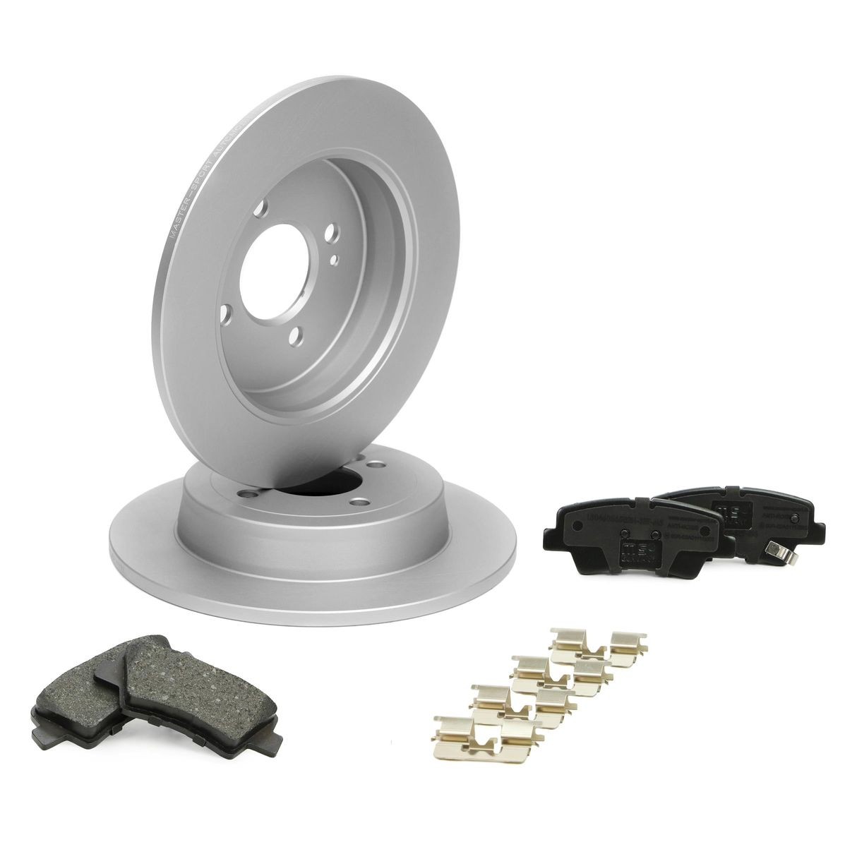 MASTER-SPORT Brake discs and pads set Article number: 201053980 cheaply