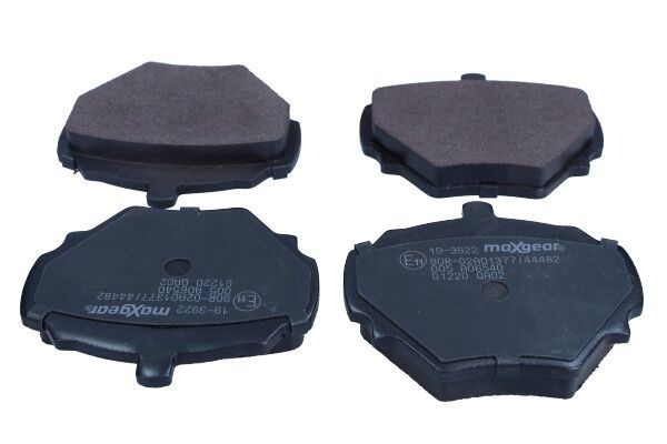 MAXGEAR Brake pad set Article number: 19-3922 cheaply