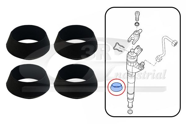 3RG Rocker cover gasket Article number: 86251 cheaply