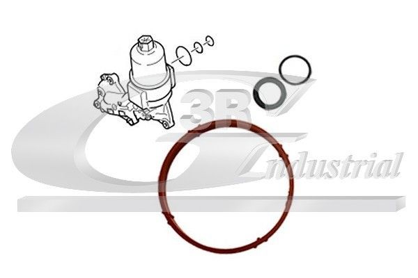 3RG Gasket Set, intake manifold Article number: 86279 cheaply