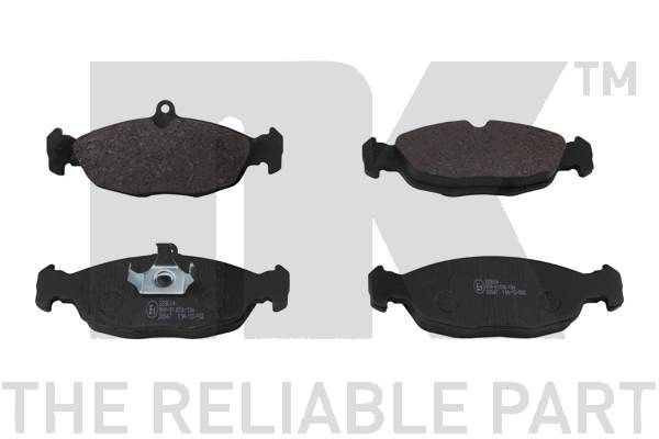 NK Brake pad set Article number: 223614 cheaply