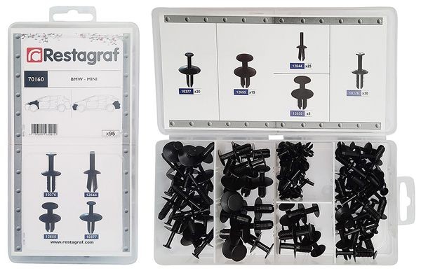 RESTAGRAF Assortment, fasteners Article number: 70160 cheaply