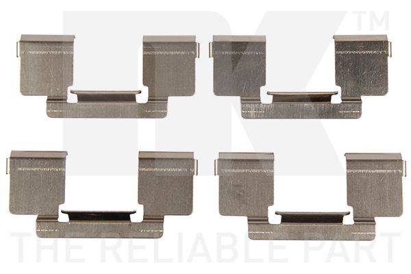 NK 7939609 Lisakomplekt, ketaspiduriklotsid 25 2.8 V6 Injection 150 HP Bensiin 1993