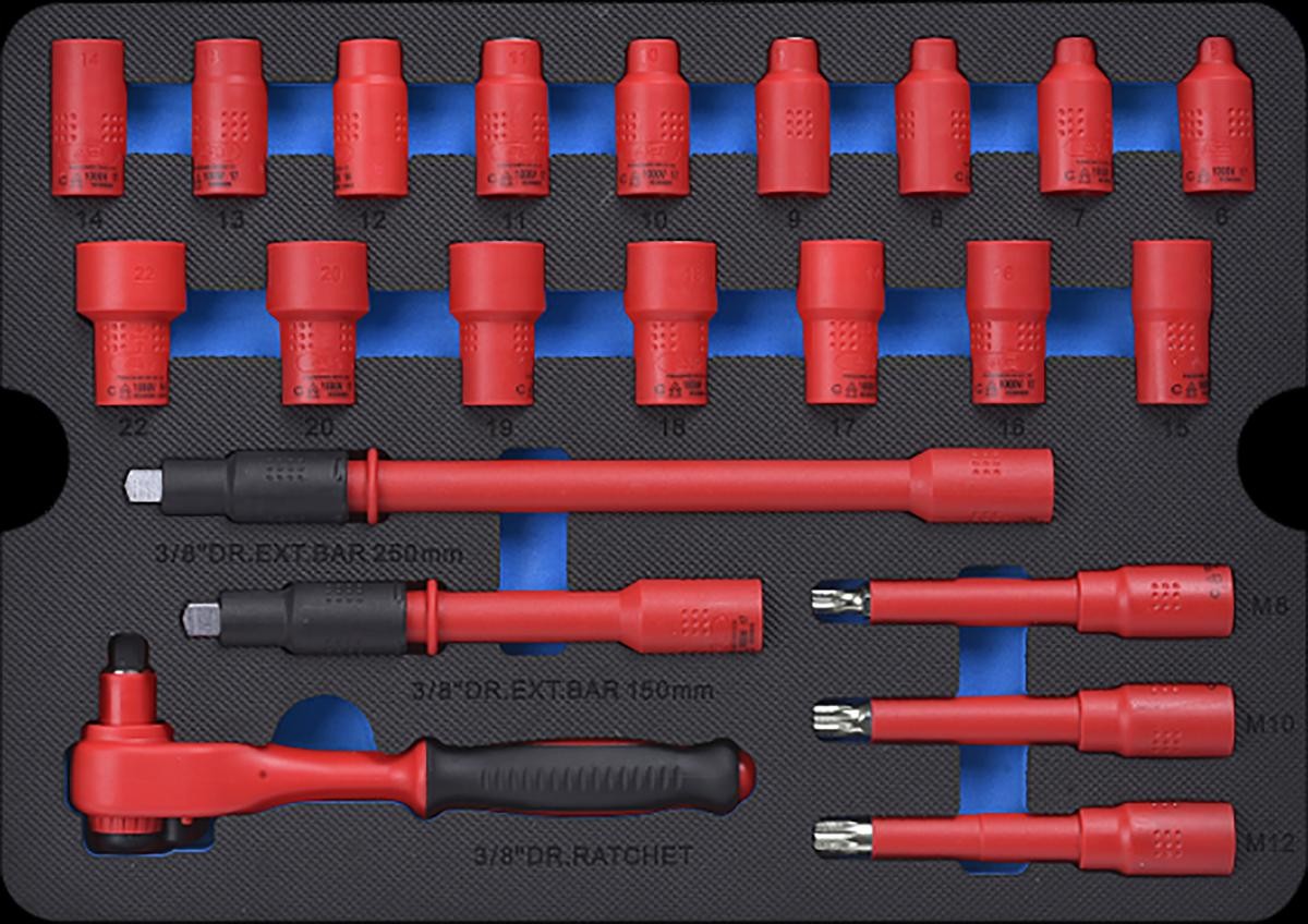 SW-Stahl Power Socket Set Article number: V1000-2 cheaply