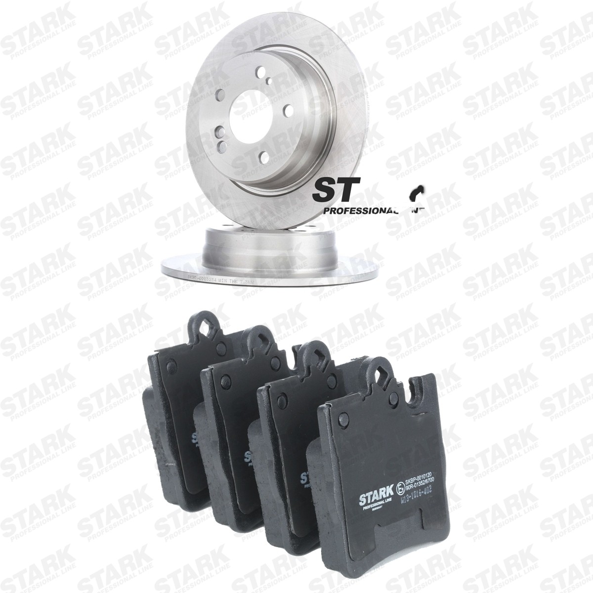 STARK Brake discs and pads set Article number: SKBK-10992213 cheaply