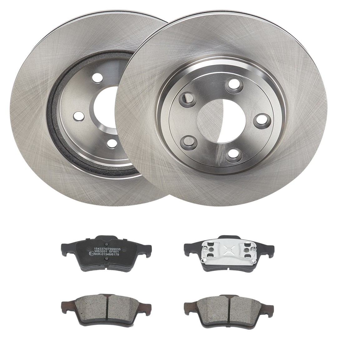 RIDEX Brake discs and pads set Article number: 3405B2397 cheaply