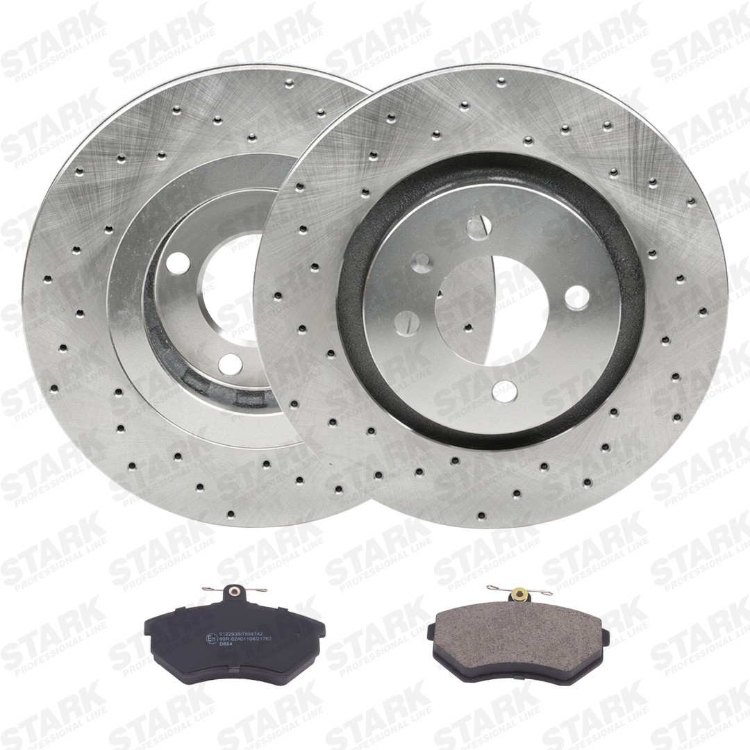 STARK Brake discs and pads set Article number: SKBK-10992525 cheaply