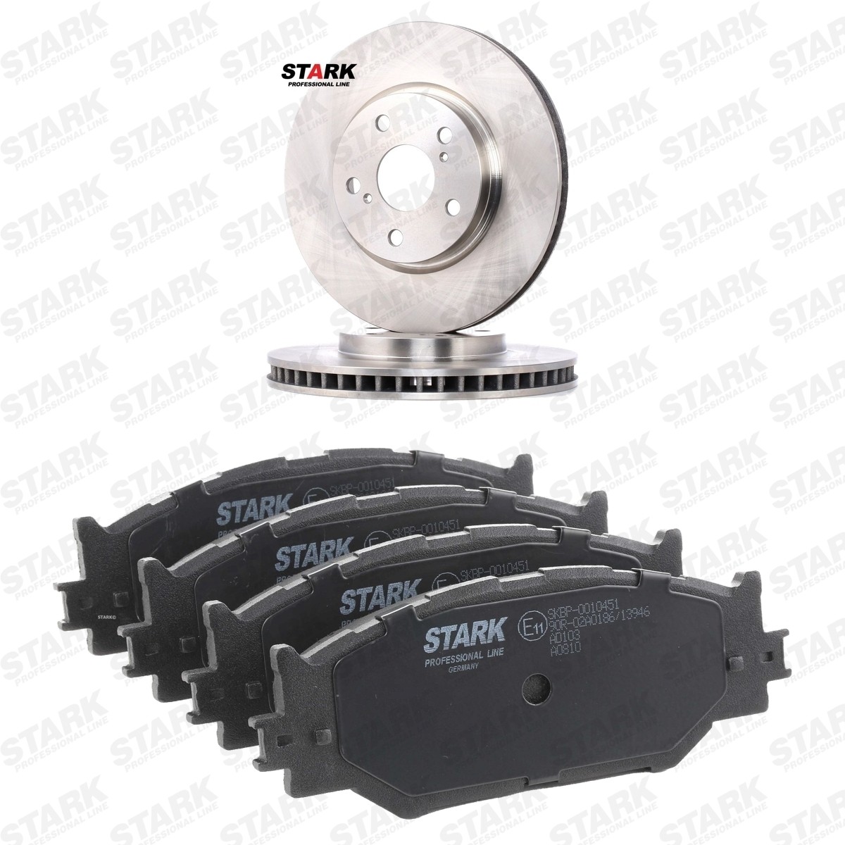 STARK Brake discs and pads set Article number: SKBK-10992563 cheaply