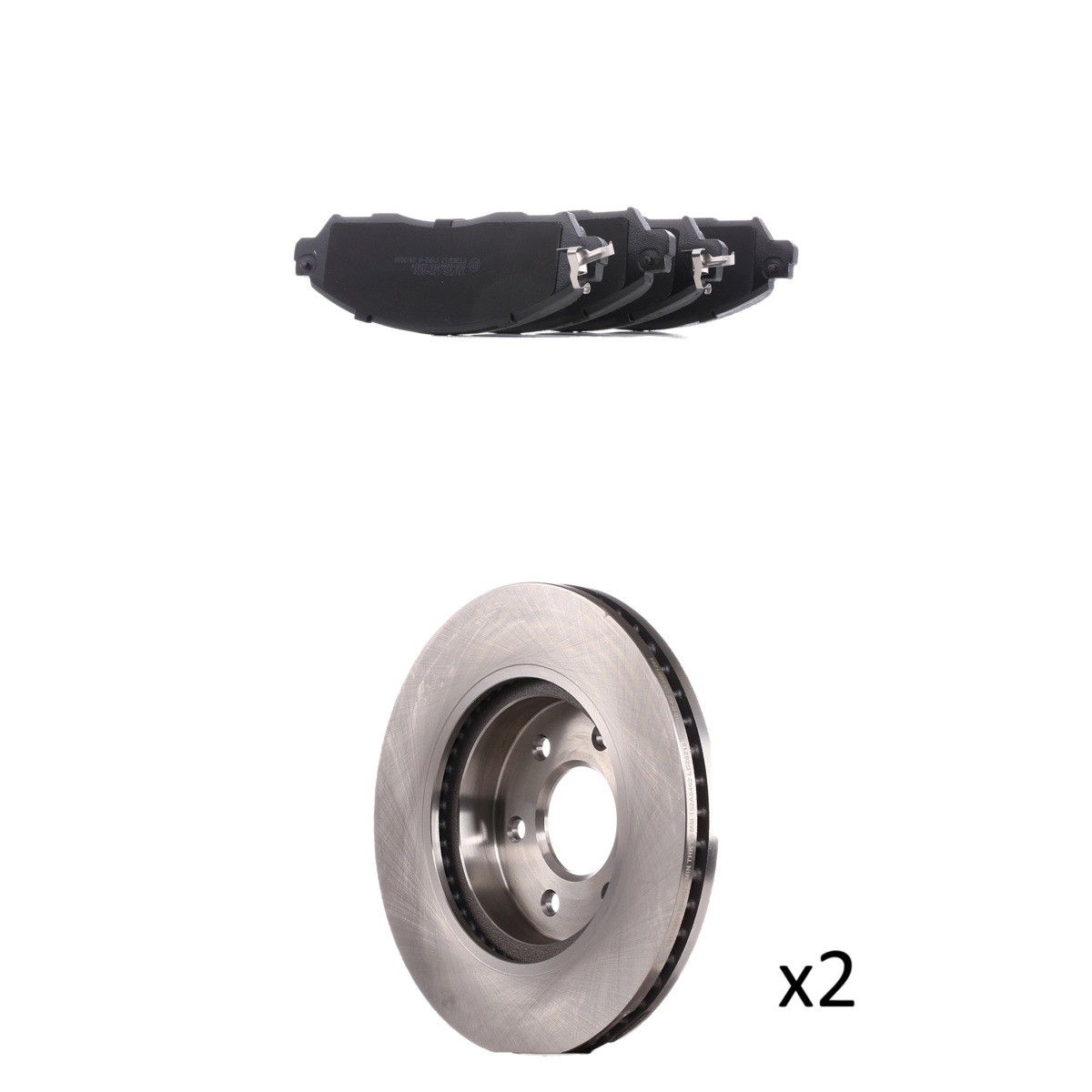 RIDEX Brake discs and pads set Article number: 3405B2826 cheaply