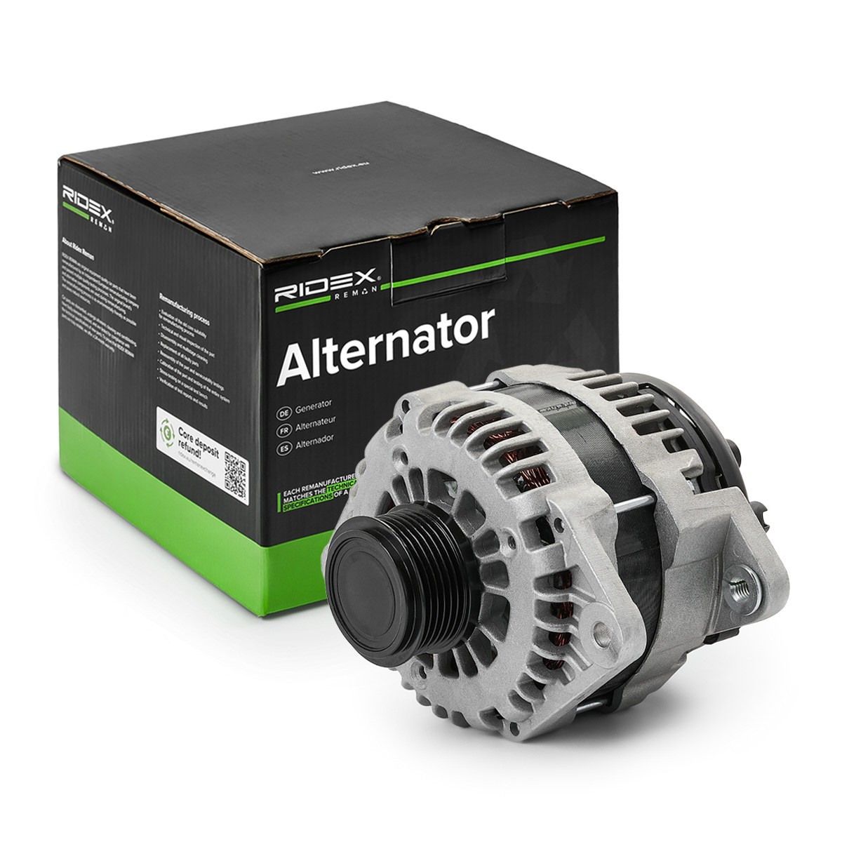 RIDEX REMAN Generaator Artikli number: 4G0971R soodsalt