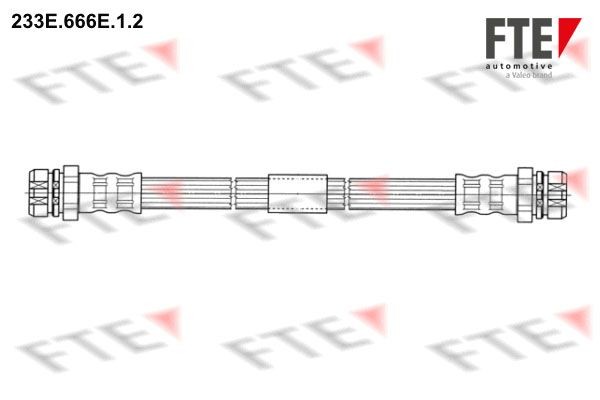 FTE Brake hose Article number: 9240396 cheaply