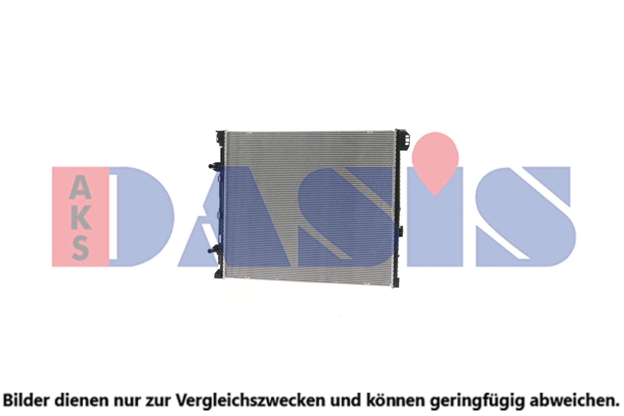 AKS DASIS Engine radiator Article number: 040118N cheaply