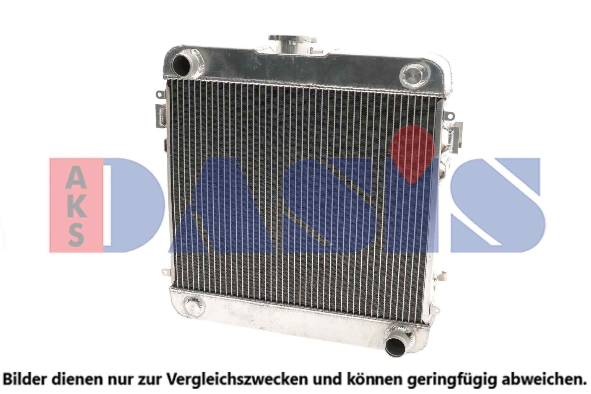 AKS DASIS Engine radiator Article number: 150048AL cheaply