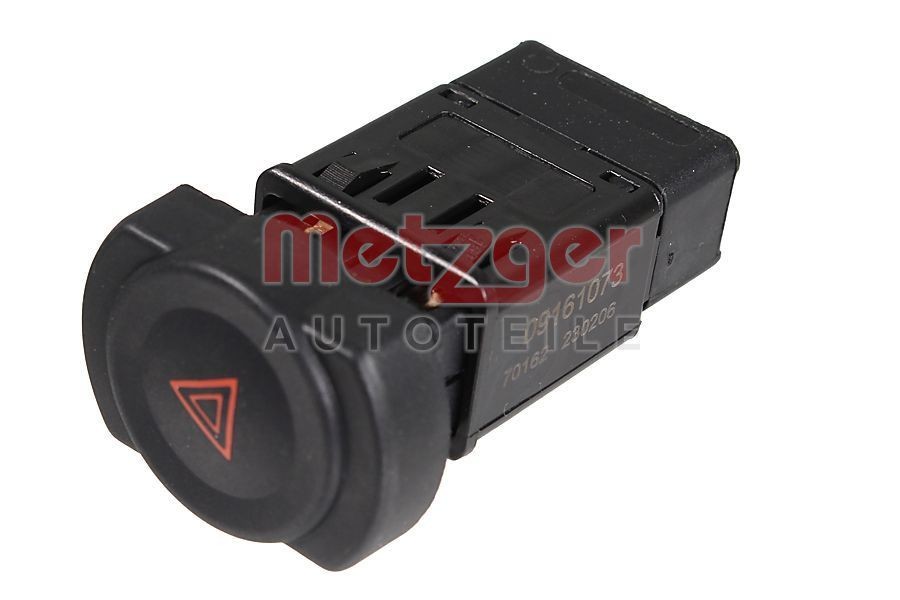 METZGER 09161073 Hazard Light Switch LOGAN 1.6 (LS0L, LS09, LS0V, LS0P, LS18, LS1S, LS1V, LS1Y,... 105 PS Petrol