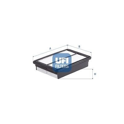 UFI Air filter Article number: 30.D20.00 cheaply