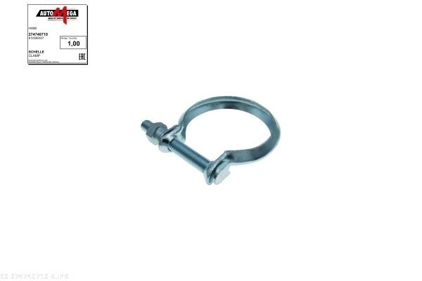 AUTOMEGA Exhaust clamp Article number: 274740710 cheaply