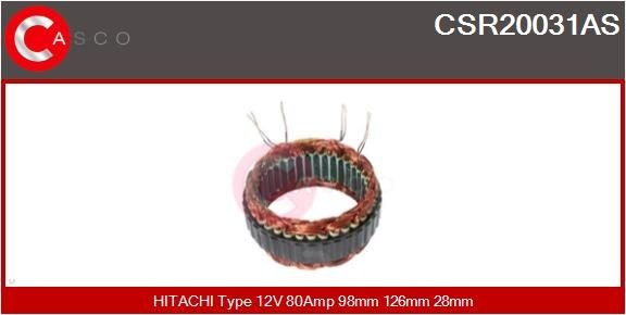 CASCO CCH72043KS Turbinos kartridžas S70 2.0 180 AG benzinas 2000
