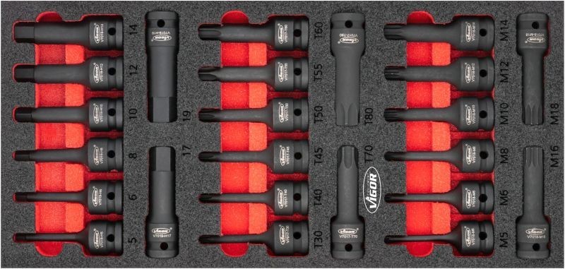 VIGOR Power Socket Set Article number: V5603 cheaply