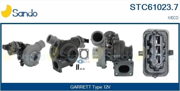 SANDO Ignition coil Article number: SIC81004.0 cheaply