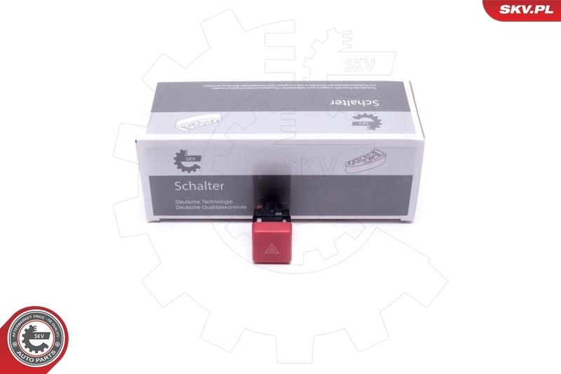 ESEN SKV 36SKV727 Hazard Light Switch DUCATO 1.9 TD Combinato 80 PS Diesel 2002