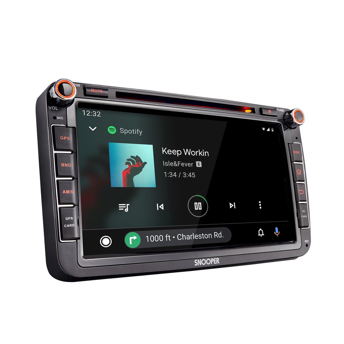 OEM Car multimedia system SMH-580VW from SNOOPER