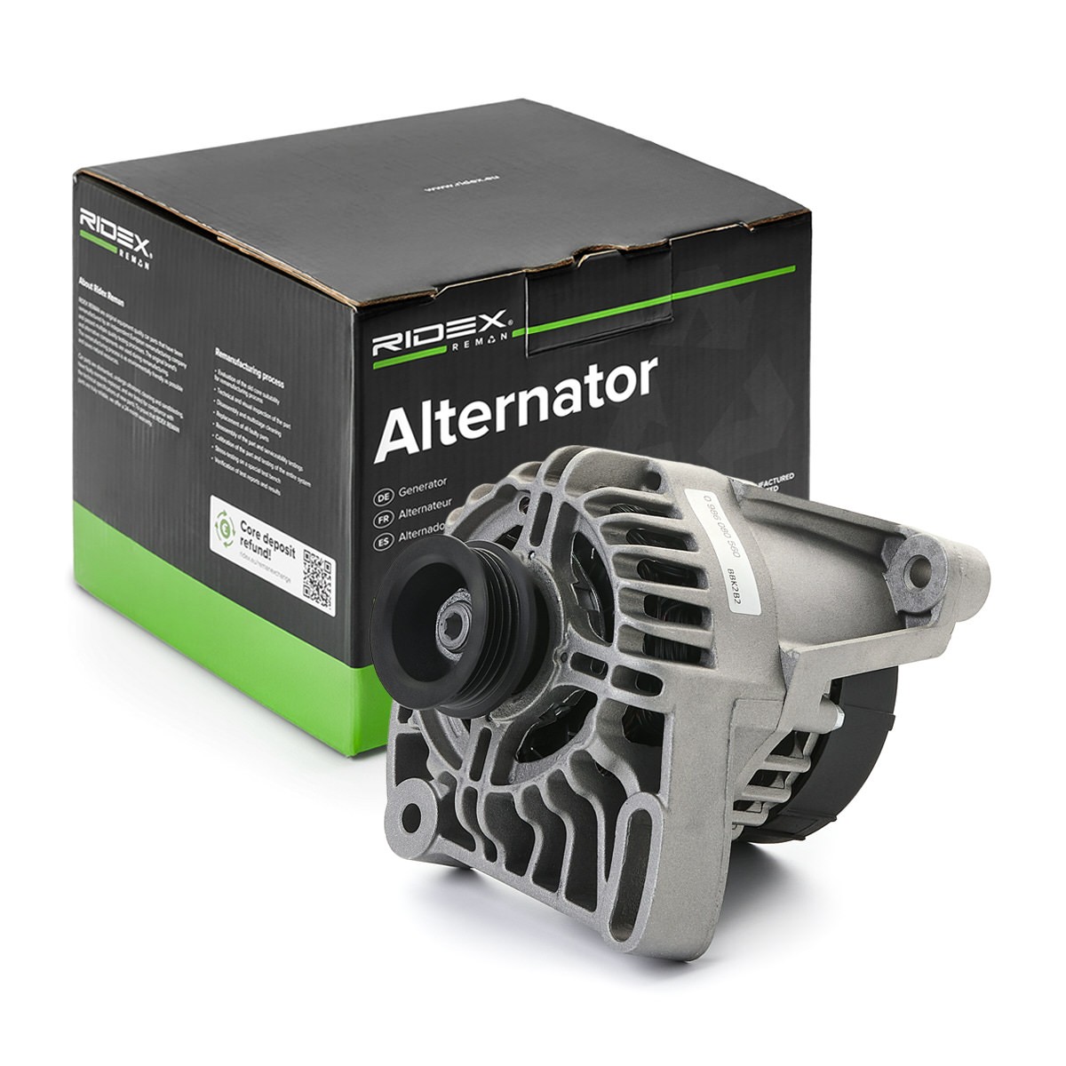 RIDEX REMAN Generator Varenummer: 4G0245R billige