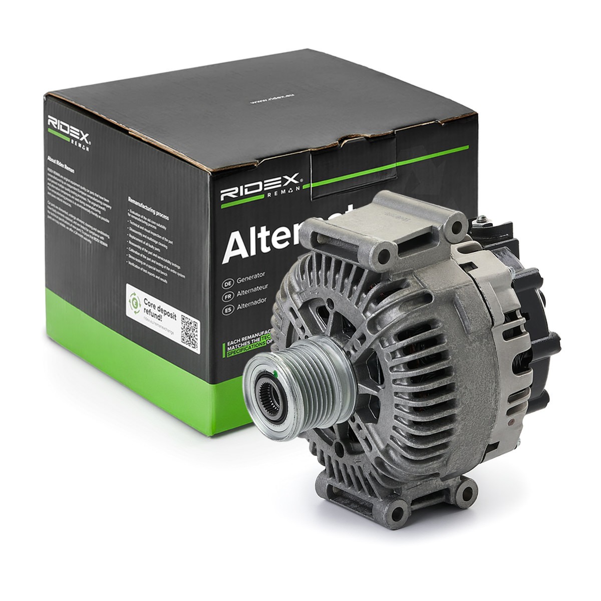 RIDEX REMAN Alternator Article number: 4G0153R cheaply