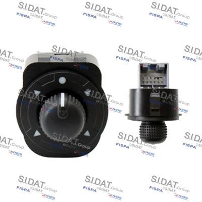 SIDAT 640290A2 Switch, mirror adjustment FIORINO 1.3 JTD Multijet 95 PS Diesel