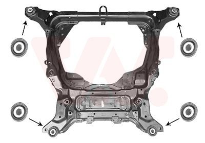 VAN WEZEL Support Frame, engine carrier Article number: 0251690 cheaply