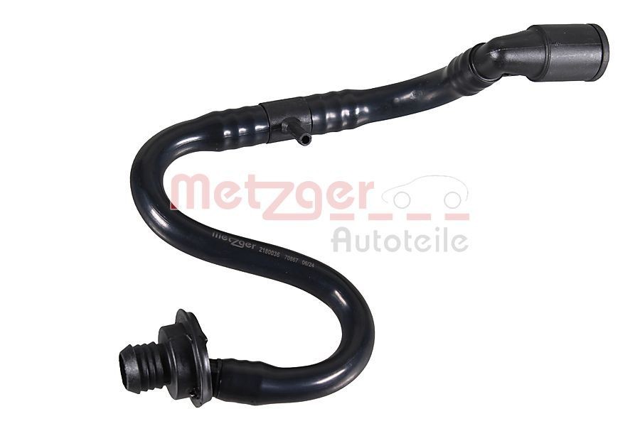 METZGER 2180036 Vakuumslange, bremseforstærker GOLF 1.9 TDI 105 HK Diesel 2009
