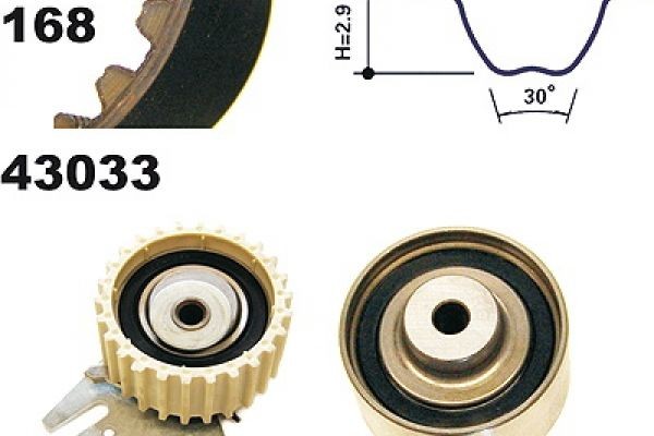 MAPCO Kit cinghia di distribuzione Numero articolo: 23033 poco costoso